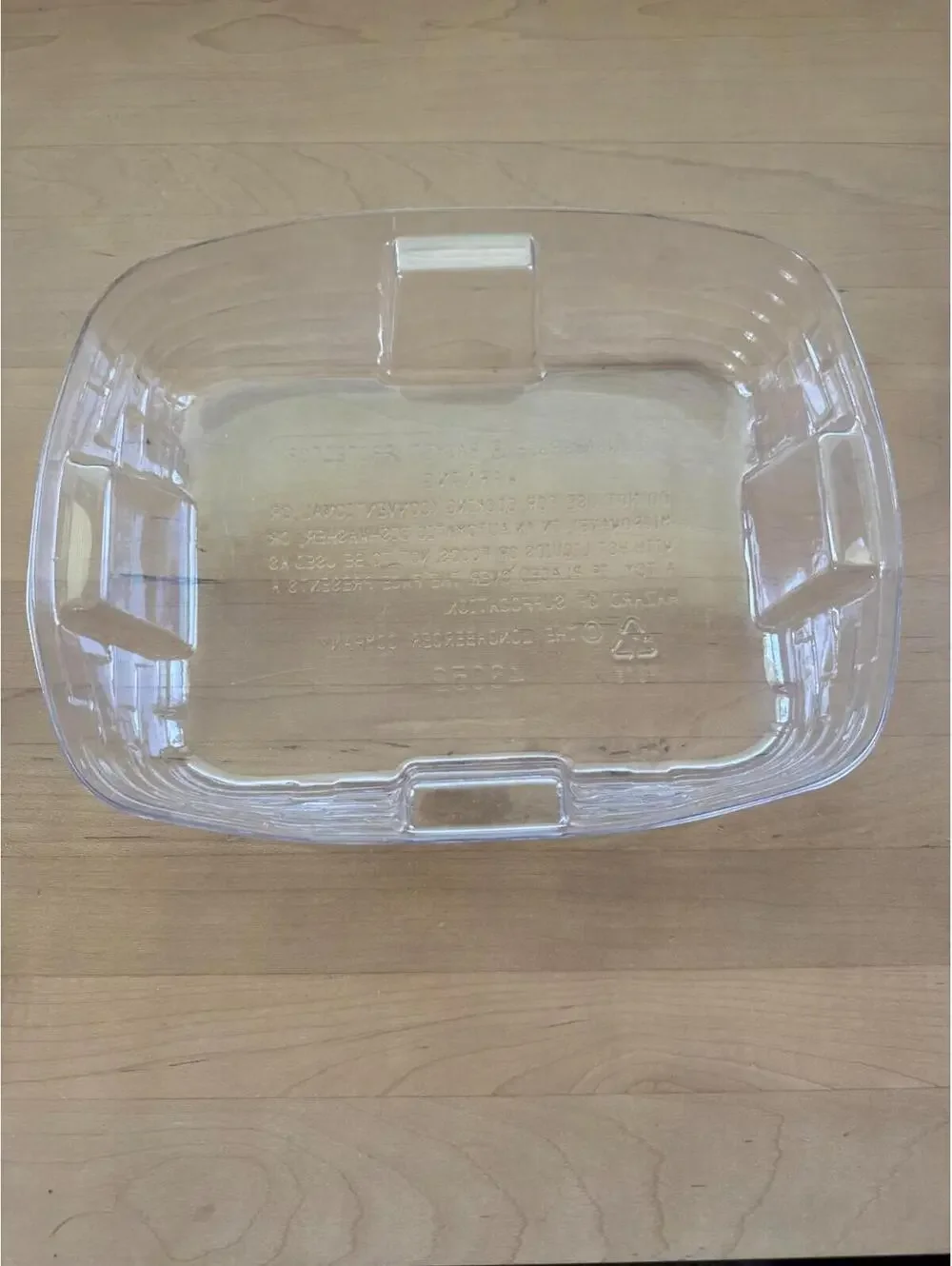 Longaberger Basket Clear Plastic Protector #43052 10